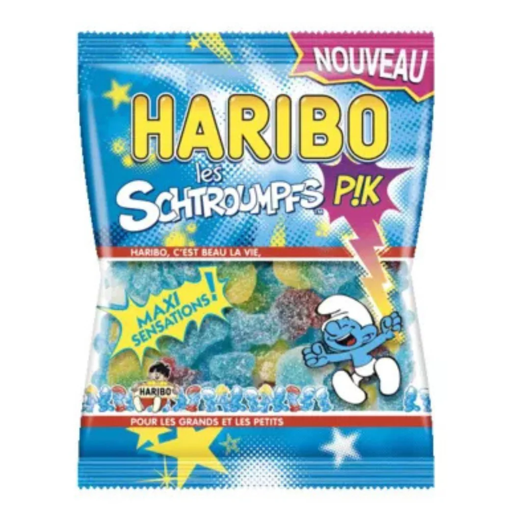 Haribo Sour Smurfs 275G