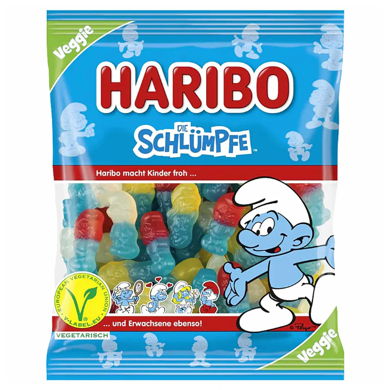 Haribo The Smurfs vegetarian 175g