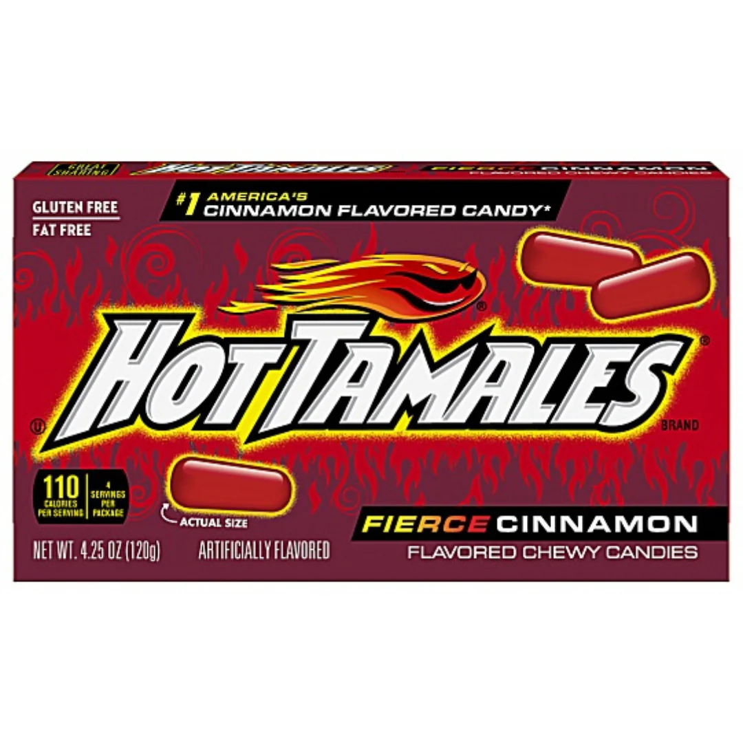 Hot Tamales Fierce Cinnamon (120g)