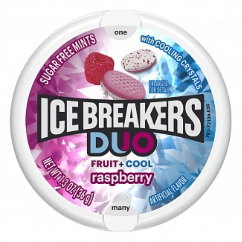 Ice Breakers Mints Duo Raspberry (36g)