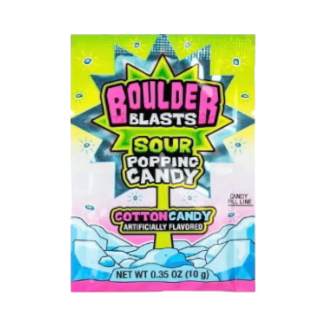 Kokos Boulder Blasts Cotton Candy Popping Candy