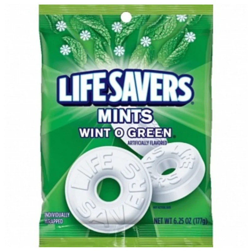 Lifesavers Mints Wint-O-Green (177g)