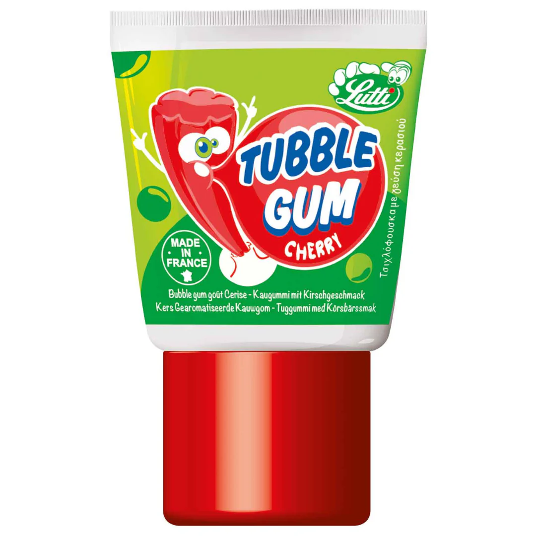 Lutti Tubble Gum Cherry 35g