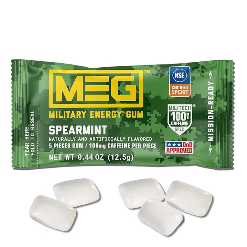 MEG (Military Energy Gum) - Spearmint