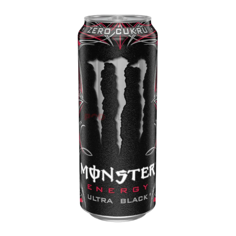 Monster Zero Ultra Black 500ml