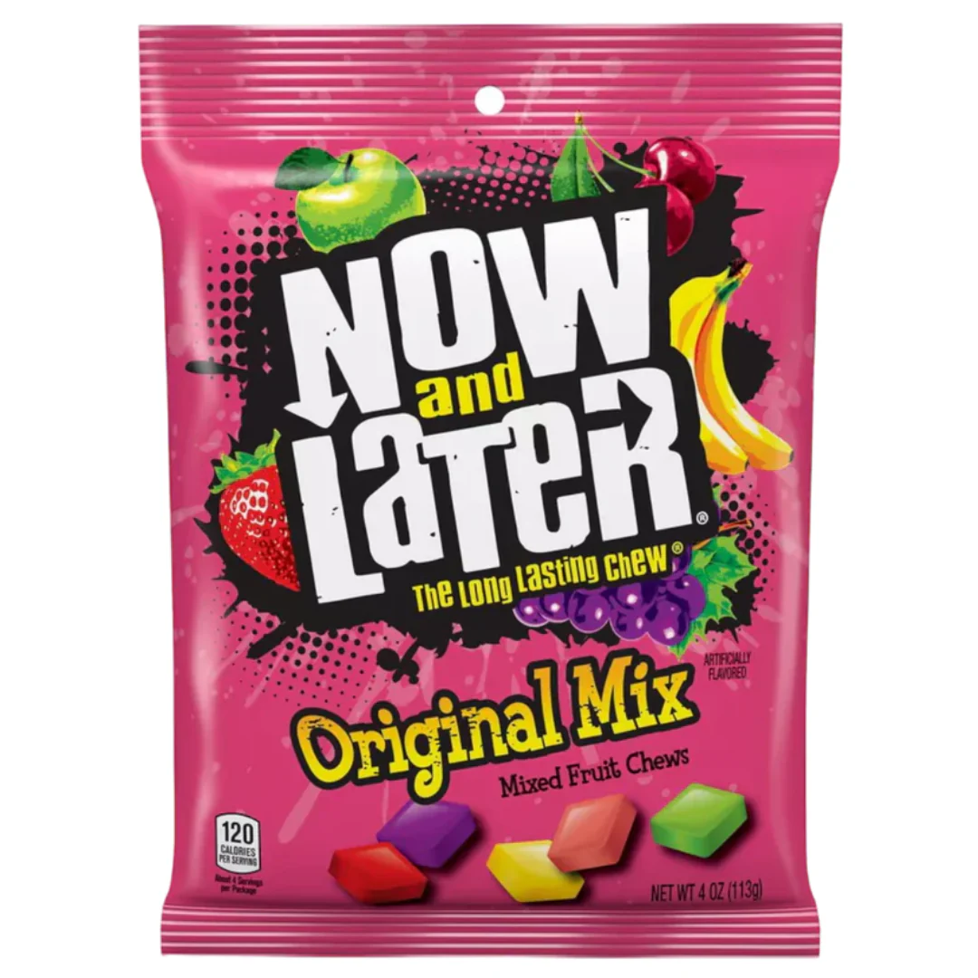 Now & Later Original Mix Peg Bag 198G