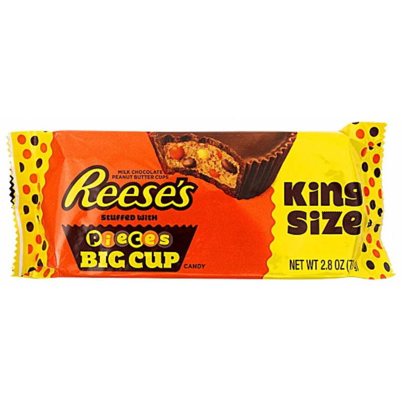 Reese's Peanut Butter Cups with Reese's Pieces King Size (79g)