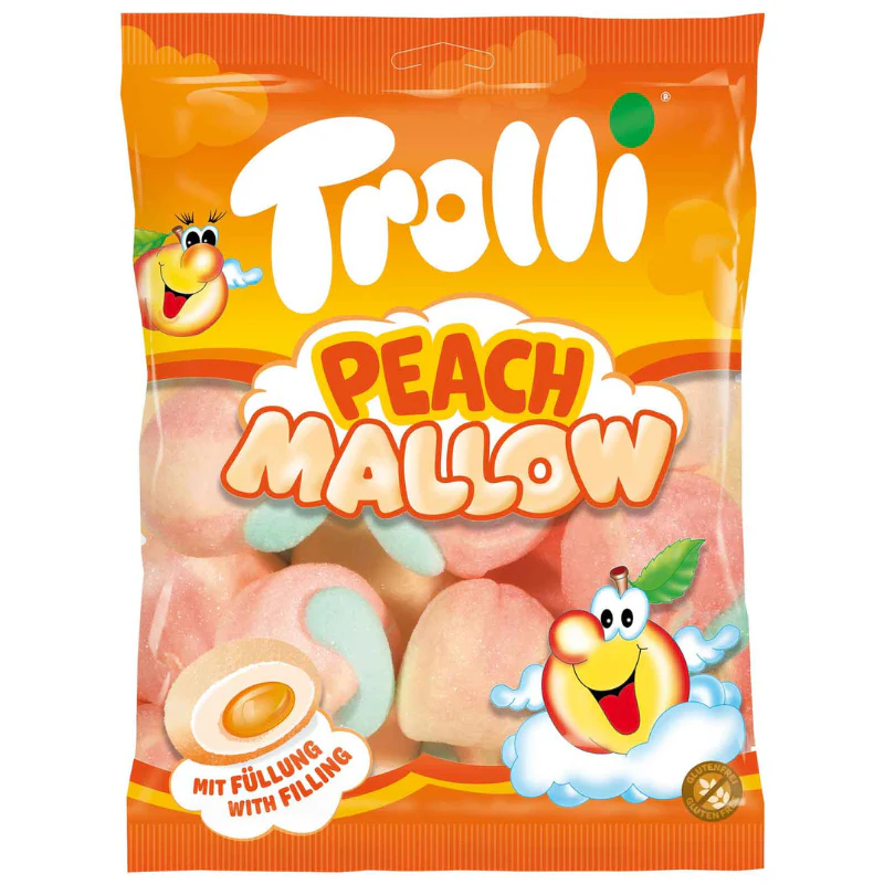 Trolli Peach Mallow 150g